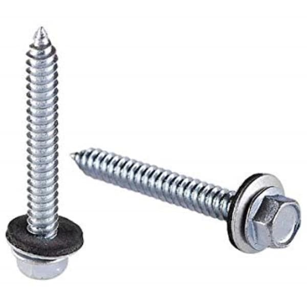 Grip-Rite Grip-Rite Pro-Twist No. 9 Sizes X 2 in. L Hex Hex Head Sheet Metal Screws 1 lb 74 pk NHWNW92001 - main